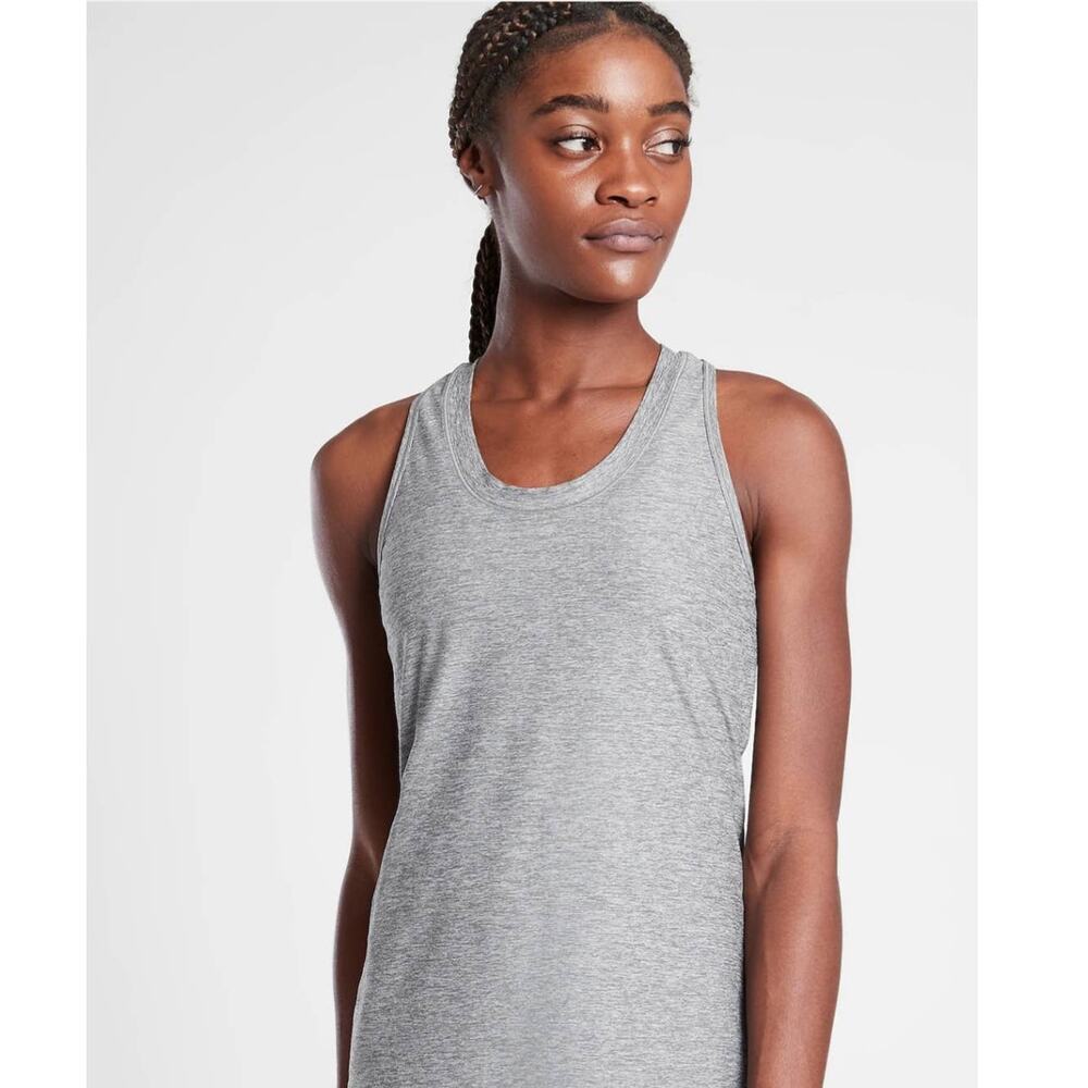NWT Athleta Nitro Heather Tank - 1X - Grey Heather - 1X